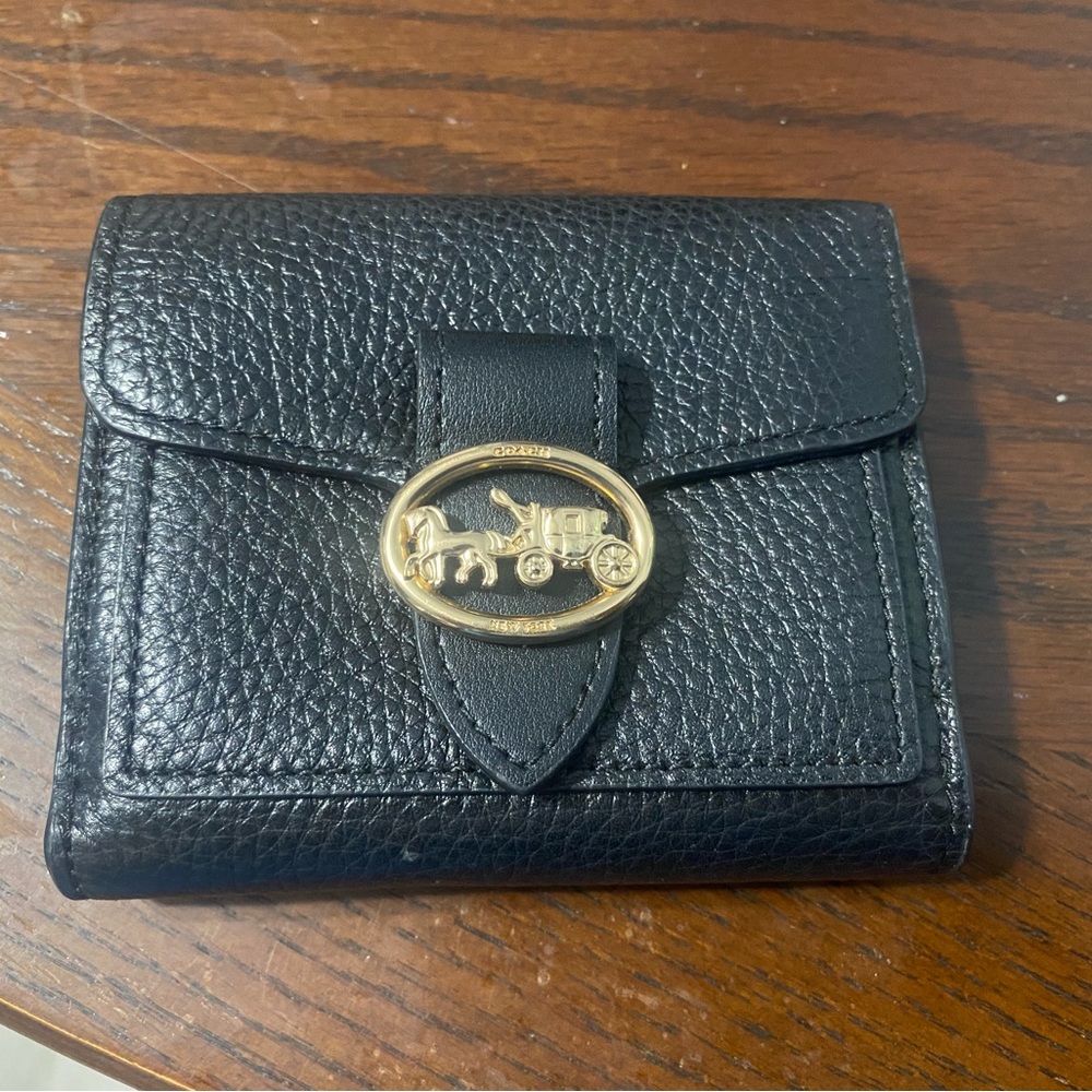 Coach Black Leather wallet